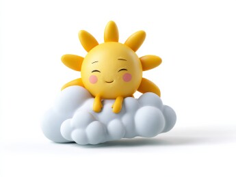  太阳和白云