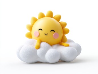  太阳和白云