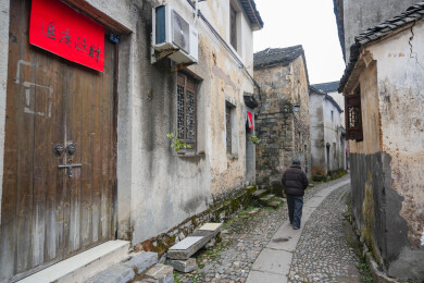 浙江浦江嵩溪古村 浙派传统村落 乡村振兴