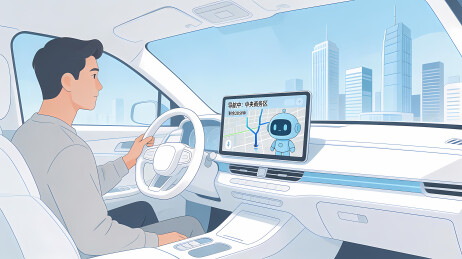 未来感智能座舱驾驶