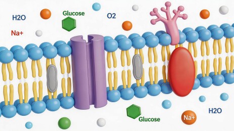 细胞膜结构示意图
