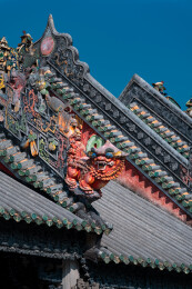 广州陈家祠建筑装饰陶塑与灰塑