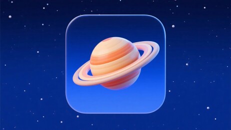 土星星球插画