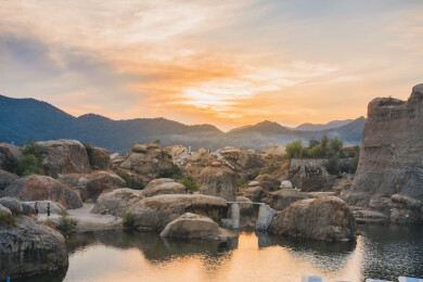 中国天津市蓟县魔鬼城