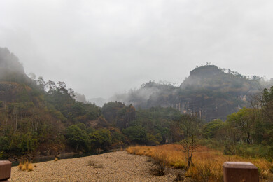 福建省南平市武夷山天游峰风光