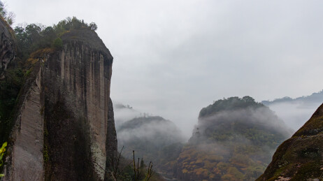 福建省南平市武夷山天游峰风光