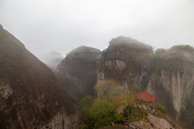 福建省南平市武夷山天游峰风光