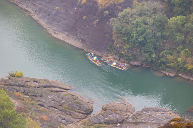 福建省武夷山天游峰雨后风光