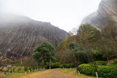 福建南平市武夷山天游峰风光