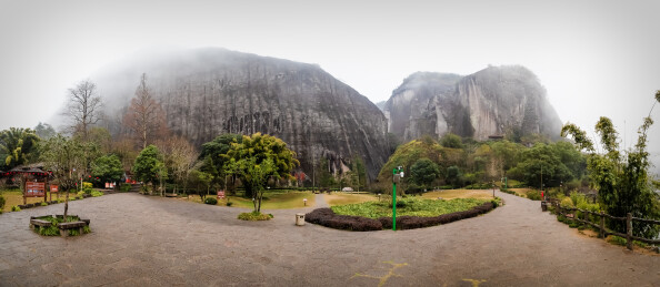 福建南平市武夷山天游峰风光