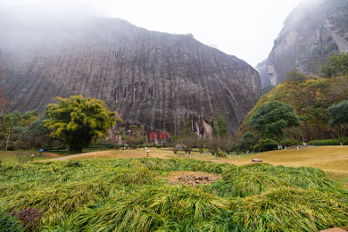 福建南平市武夷山天游峰风光