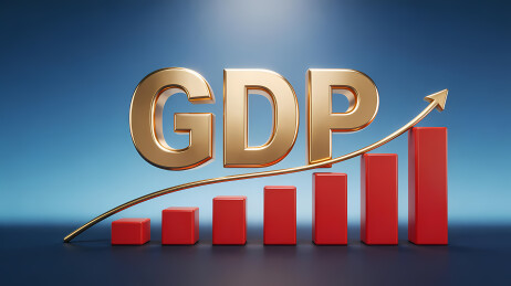 GDP增长主题海报