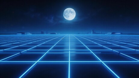 未来科技夜景
