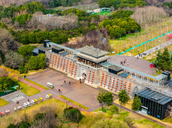 中国江苏扬州宋夹城景区风光
