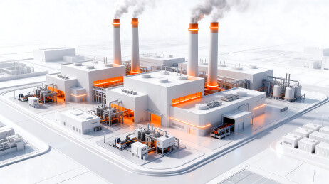 未来工业厂区模型展示