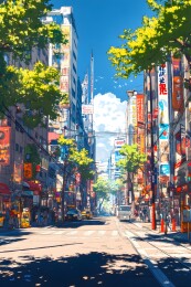 城市街道旁的现代地下通道入口