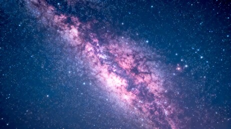 银河星云浩瀚风宇宙探索主视觉