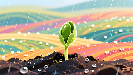 惊蛰节气种子破土而出象征着希望的开始