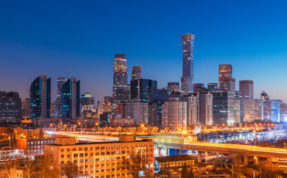 中国城市地标建筑风光