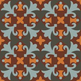 中国风古典四方连续花朵纹案图案纹样背景