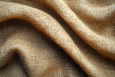 麻布纹理特写自然材质背景