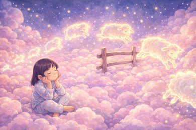 数羊入睡战胜失眠的想象