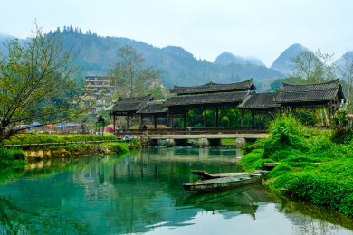 广南坝美风光，世外桃源广南坝美