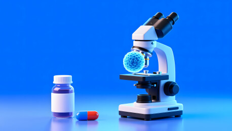 生物制药实验室展现精准医疗研发感