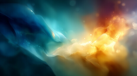 星云爆炸的流动能量波动