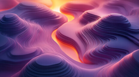 分层的抽象地形