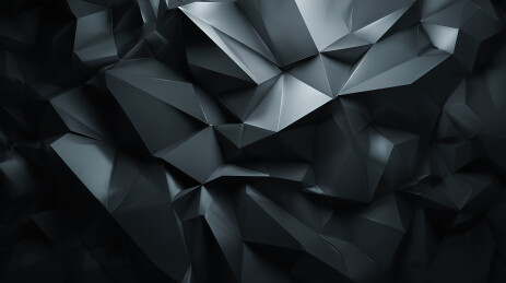 黑色多边形几何纹理