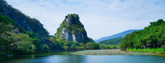 肇庆市七星岩景区风光