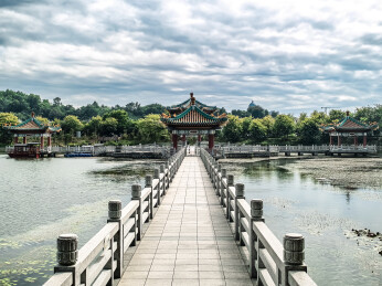 肇庆市七星岩景区风光