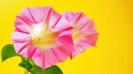粉色月光花明艳照