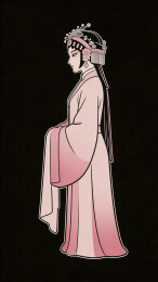 京剧人物旦角