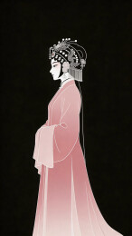 京剧人物旦角