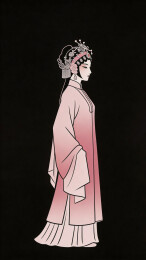 京剧人物旦角