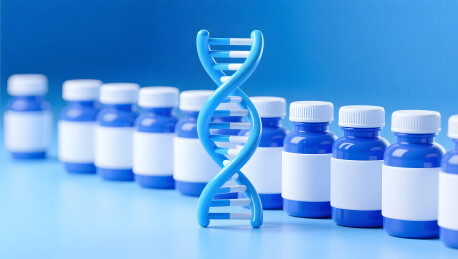 医药实验室疫苗研发现场展现科技感