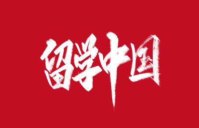 手写留学中国字体