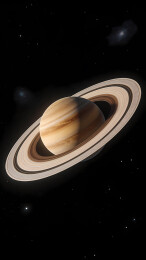 土星与光环宇宙图