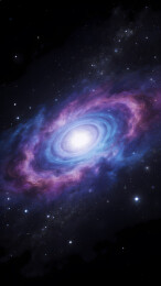 螺旋星系璀璨旋臂