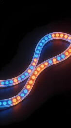 LED灯带冷暖光交织