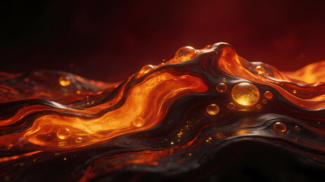 熔岩流光地狱熔炉