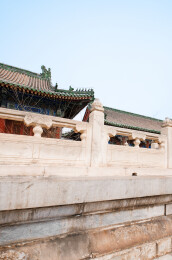 荒废的北京微缩景观园大门