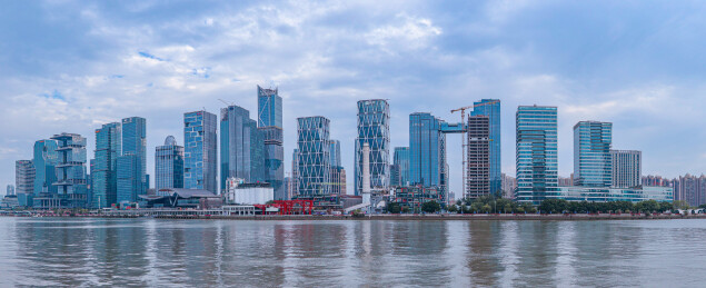 广州磨碟沙现代城市江景