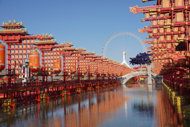 河北唐山河头老街实景