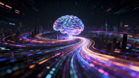 流光都市中的智慧核心