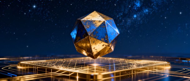 多面体几何科技未来主视觉