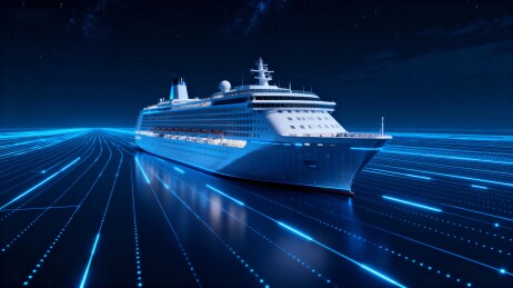 数字海洋中的巨型游轮