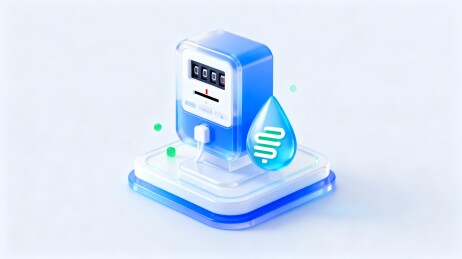 智慧水务计量科技场景主视觉